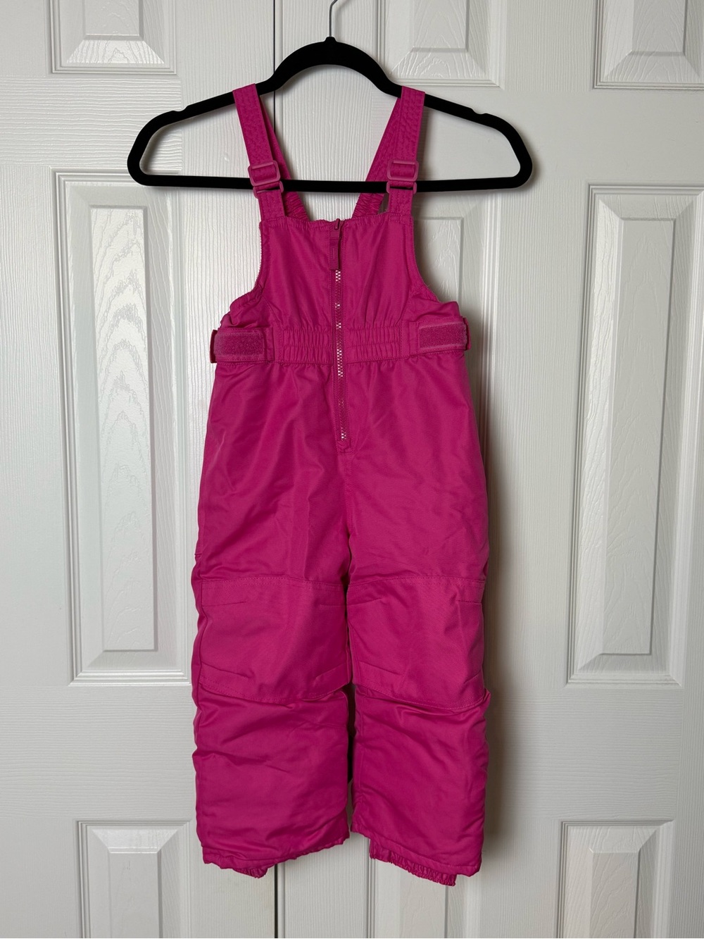 Girls' Pink 3T Snow Bib Overalls